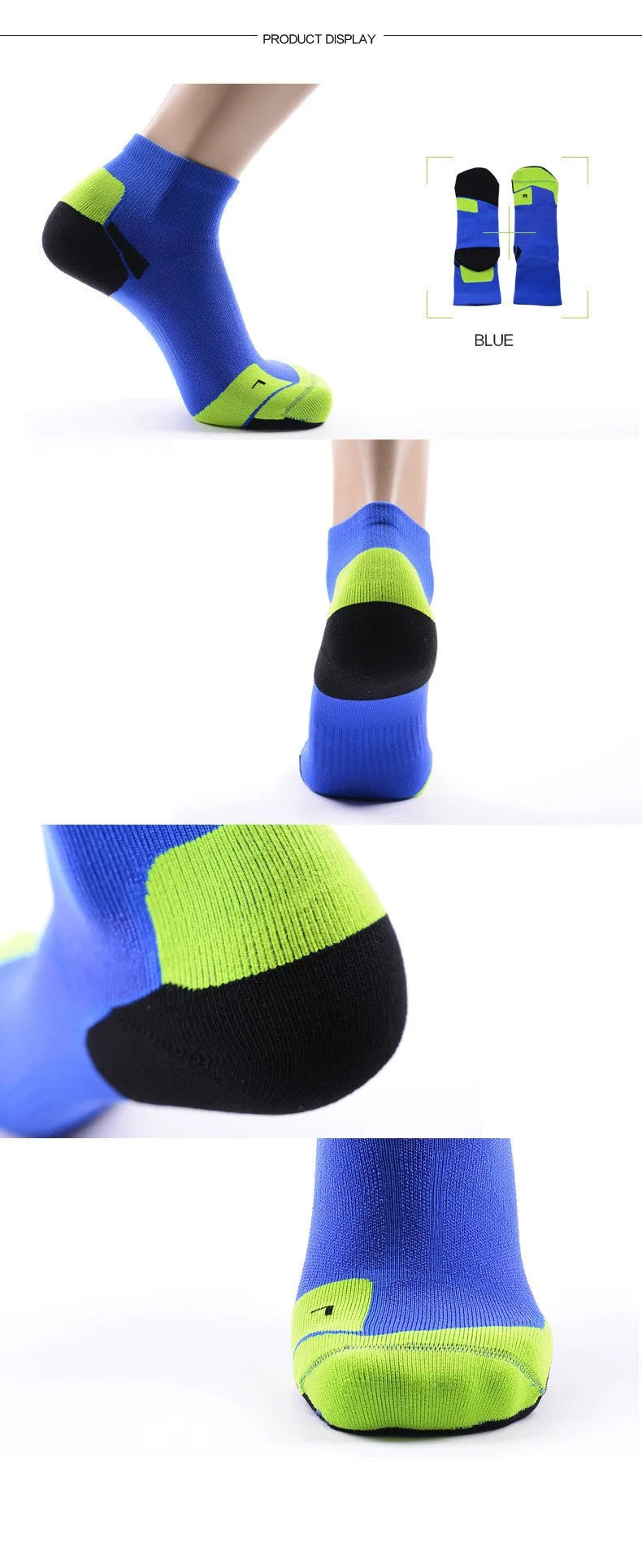 1 Pair / pkg  CoolMax Compression Sports Socks