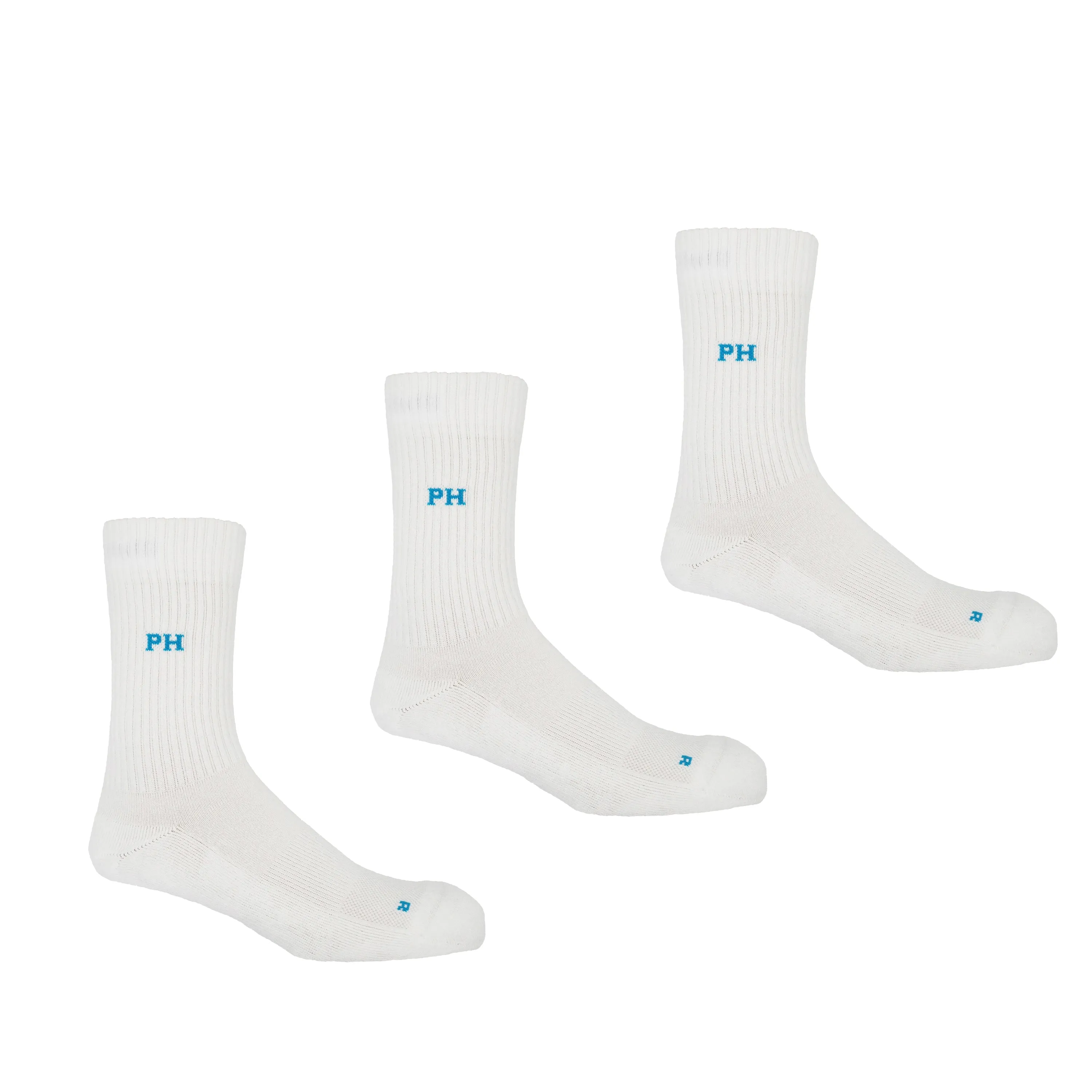 3 Pack Essential Men's Sport Socks - White