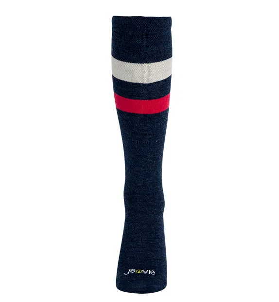 80% Rich Merino Wool Everyday Compression Socks (15-20mmHg) - Stripes