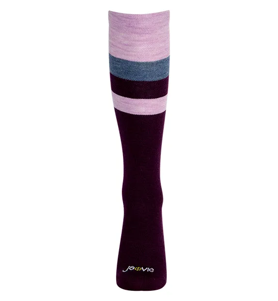 80% Rich Merino Wool Everyday Compression Socks (15-20mmHg) - Stripes