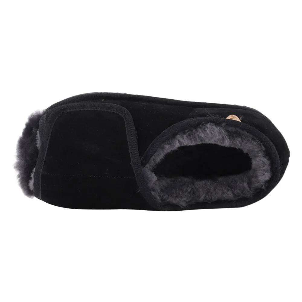 APMA Open Toe Wide Slip On Slippers