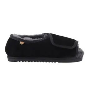 APMA Open Toe Wide Slip On Slippers