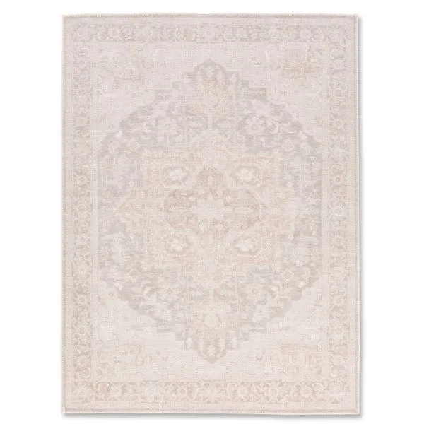 Aura Beige/Gold Washable Rug