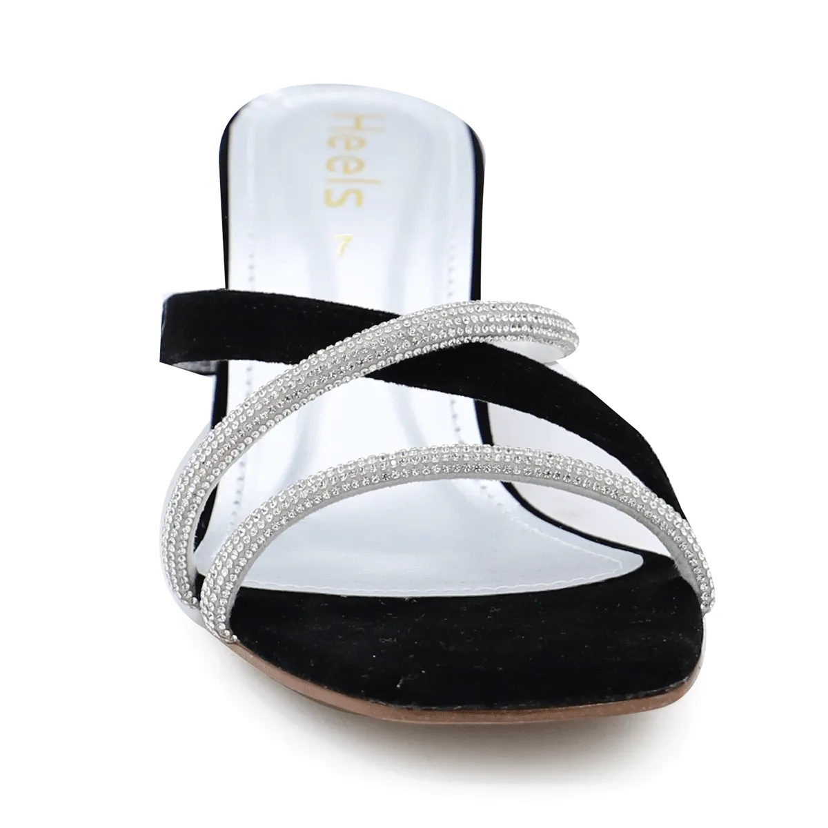 Black Fancy Slipper 045155