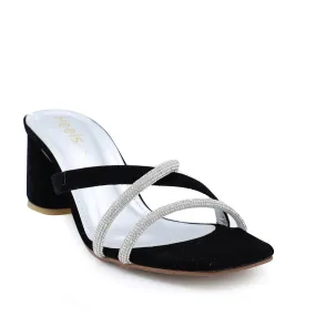 Black Fancy Slipper 045155