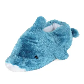 Blue Dolphin Animal Slippers