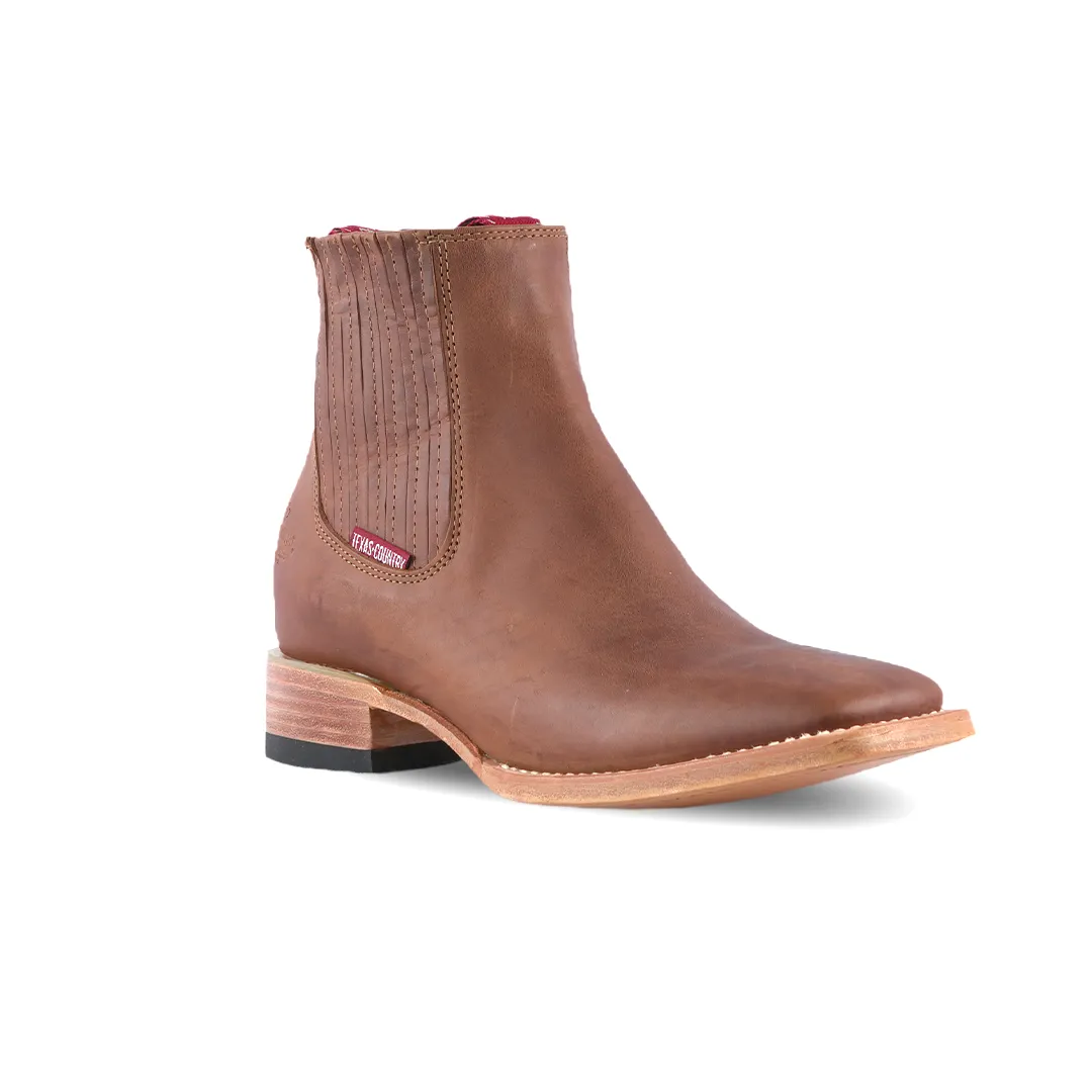 Classic Chelsea Boot Avejentado Miel E1200