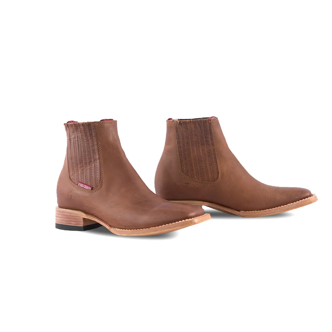 Classic Chelsea Boot Avejentado Miel E1200