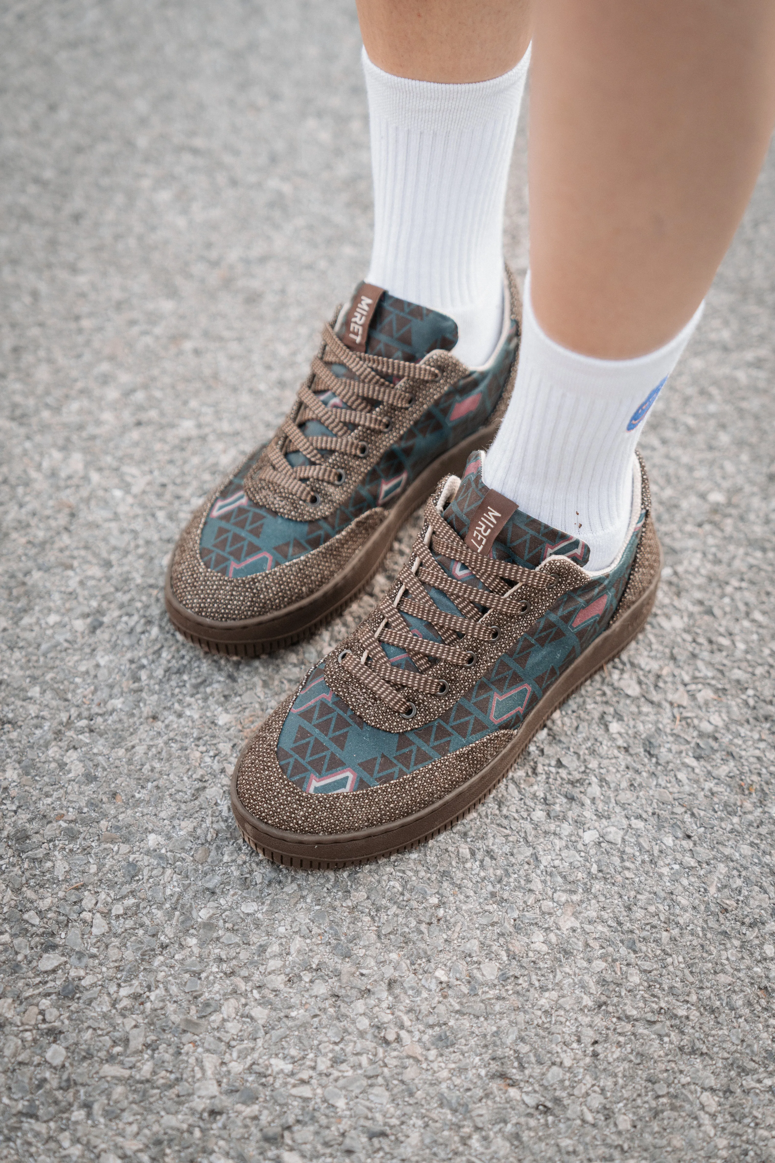 CLAY Glaze Blue Sneakers