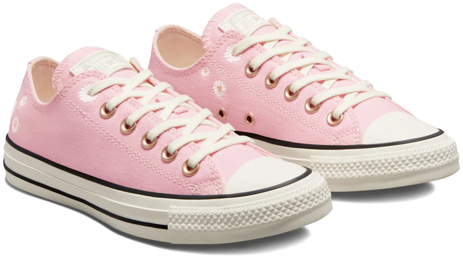 Converse Womens Chuck Taylor All Star Low Top Sunrise Pink/Egret/Sunny Oasis