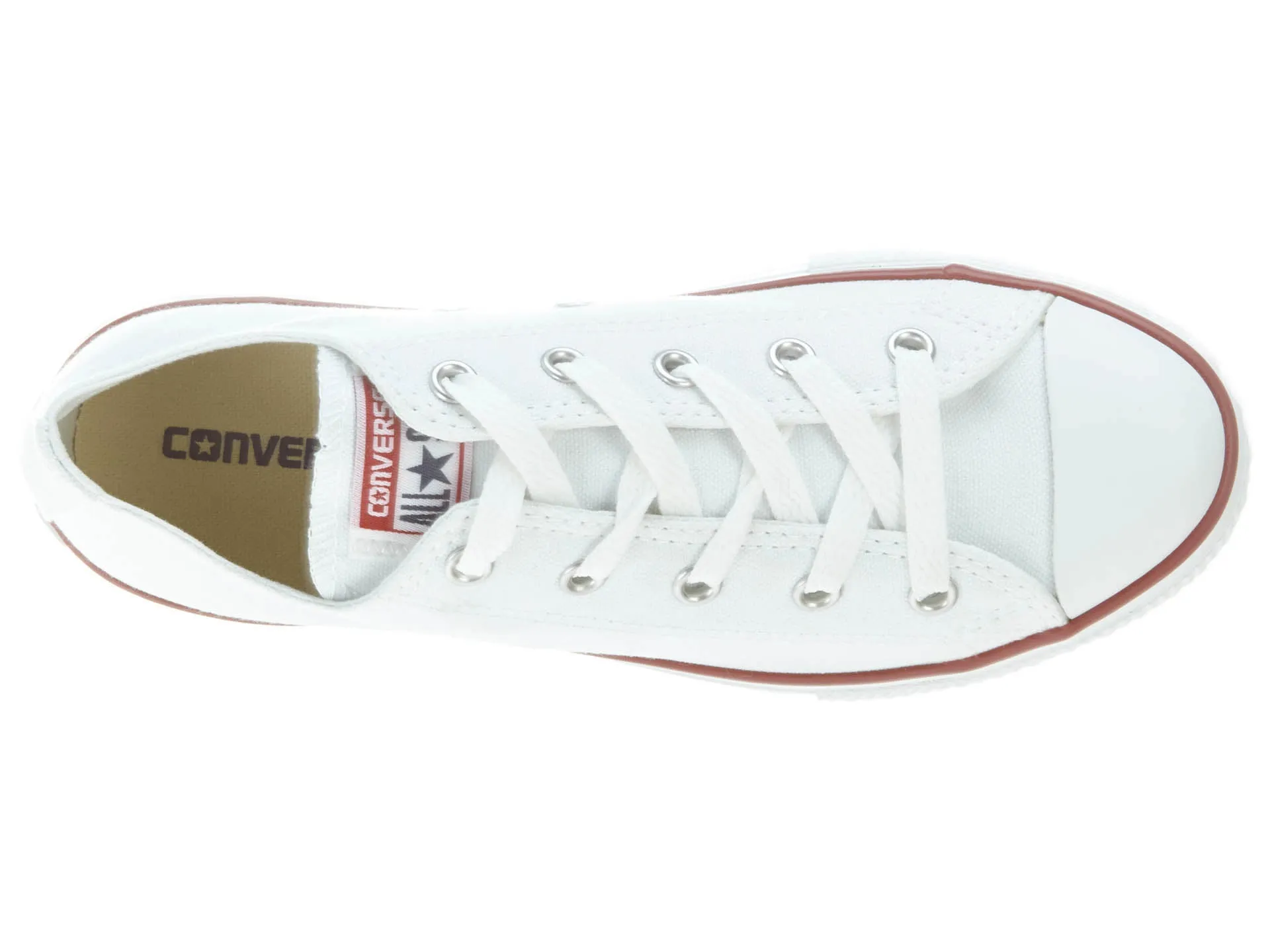 Converse  Yths Chucks Taylor All Star Ox White  Little Kids Style 3Q490