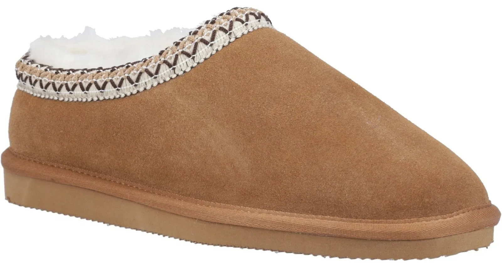 Cotswold Foxmoor Womens Leather Slipper