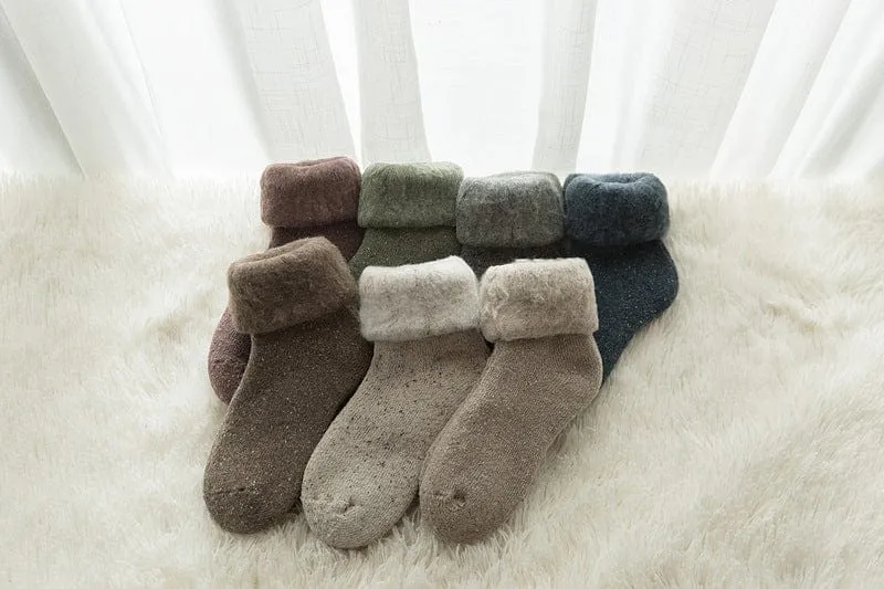 Cozy Winter Thick Aesthetic Socks