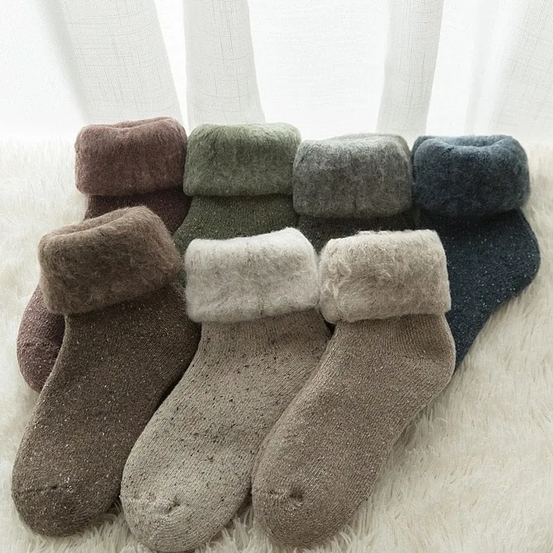 Cozy Winter Thick Aesthetic Socks