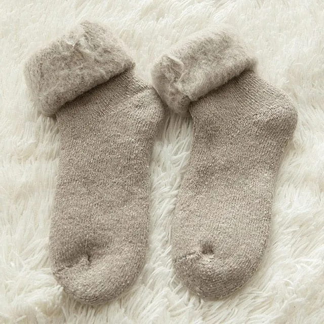 Cozy Winter Thick Aesthetic Socks