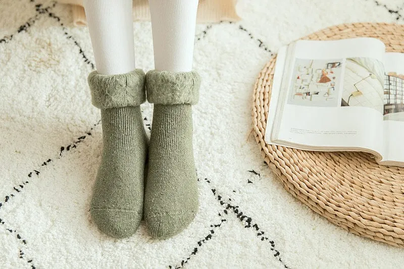 Cozy Winter Thick Aesthetic Socks