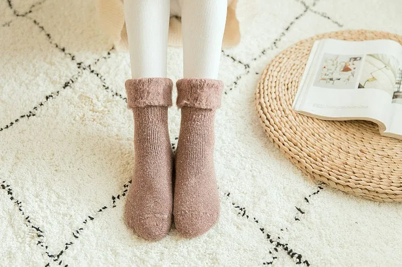 Cozy Winter Thick Aesthetic Socks