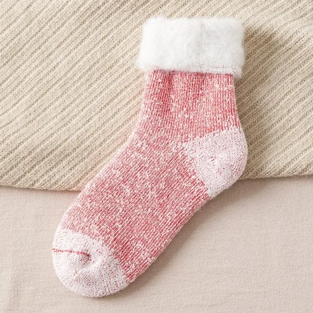 Cozy Winter Thick Aesthetic Socks