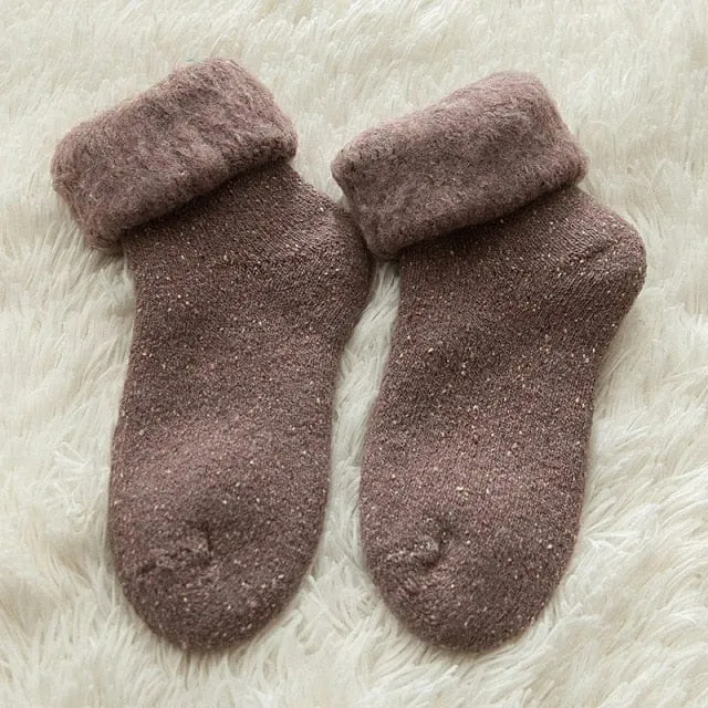 Cozy Winter Thick Aesthetic Socks