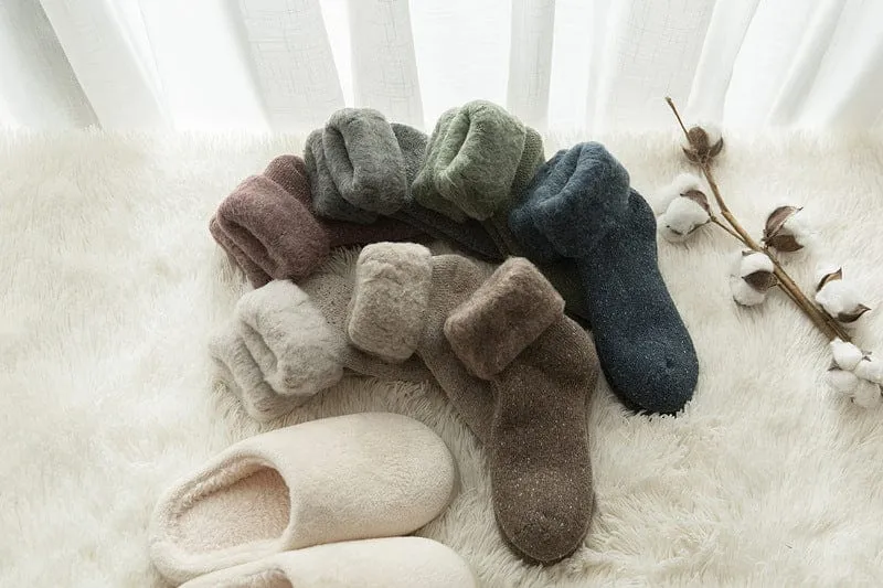 Cozy Winter Thick Aesthetic Socks