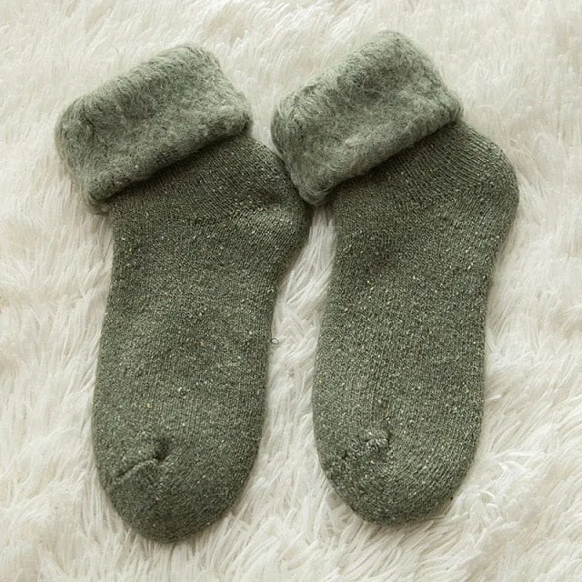 Cozy Winter Thick Aesthetic Socks