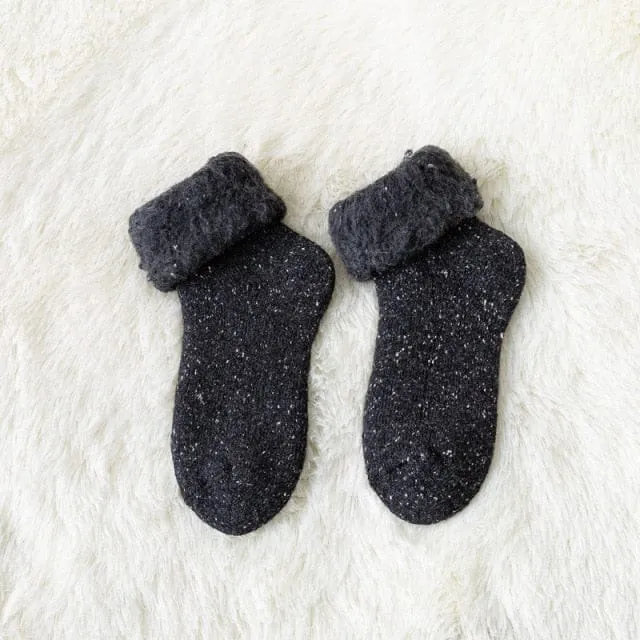 Cozy Winter Thick Aesthetic Socks