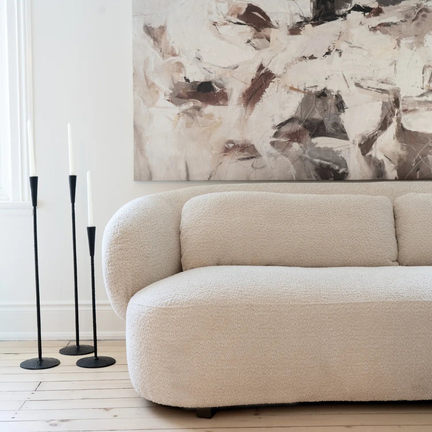 Crescent Mesa Natural Sofa