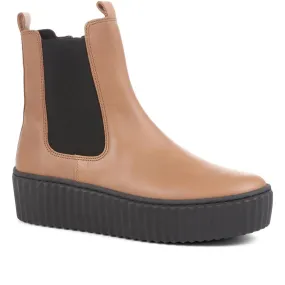 December Leather Chelsea Boots - GAB36547 / 322 983