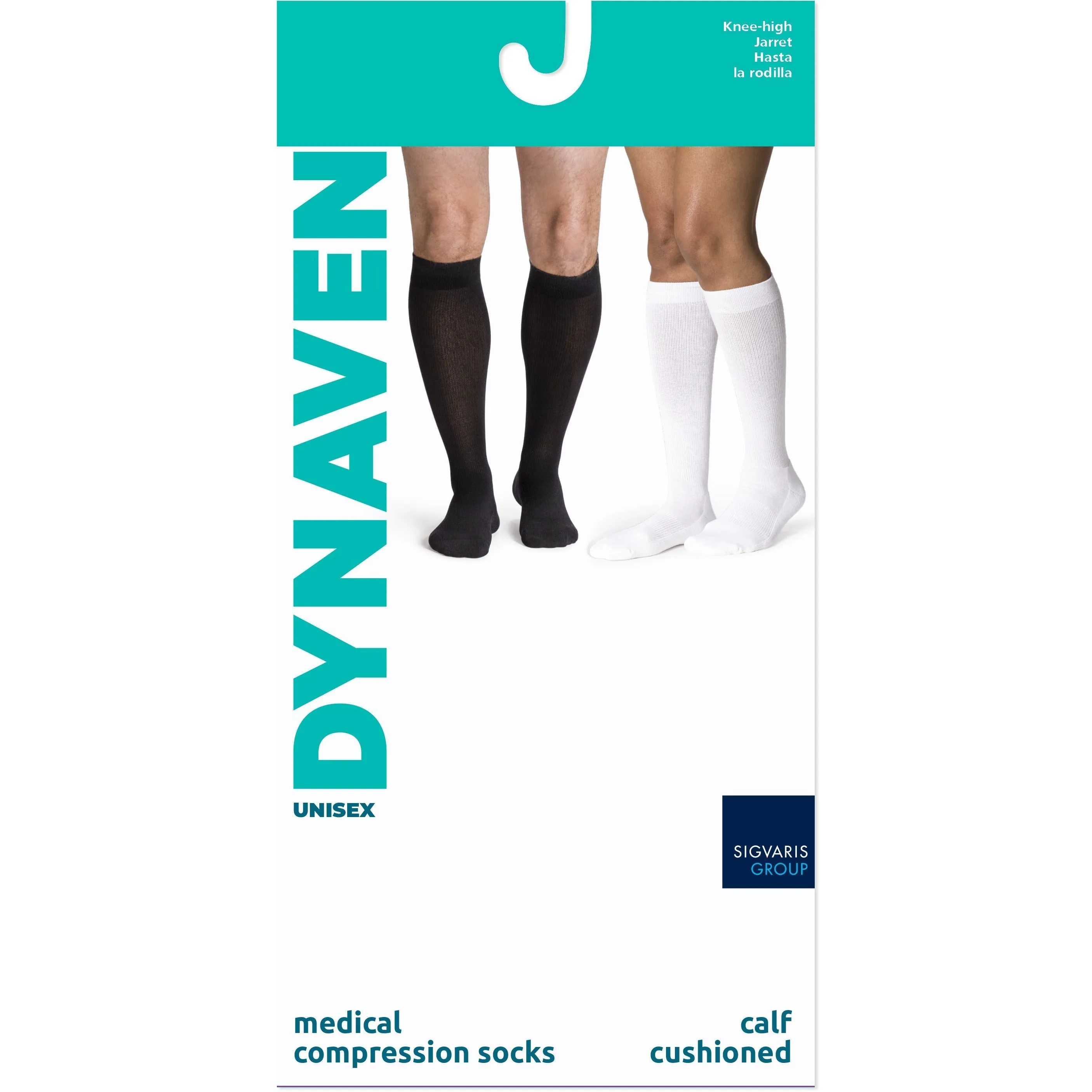 Dynaven Cushioned Knee High 15-20 mmHg