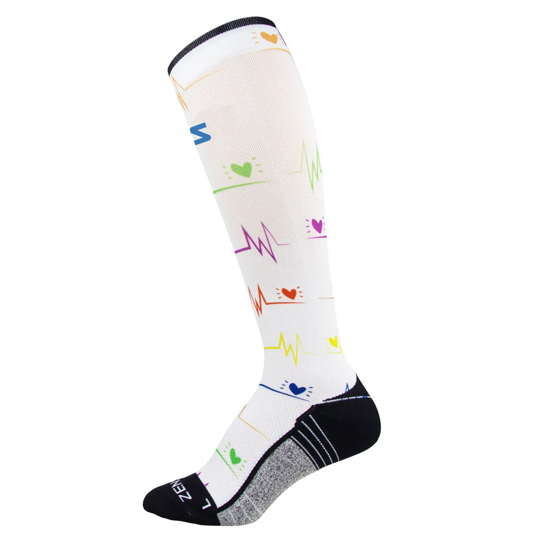 EKG Compression Socks (Knee High)