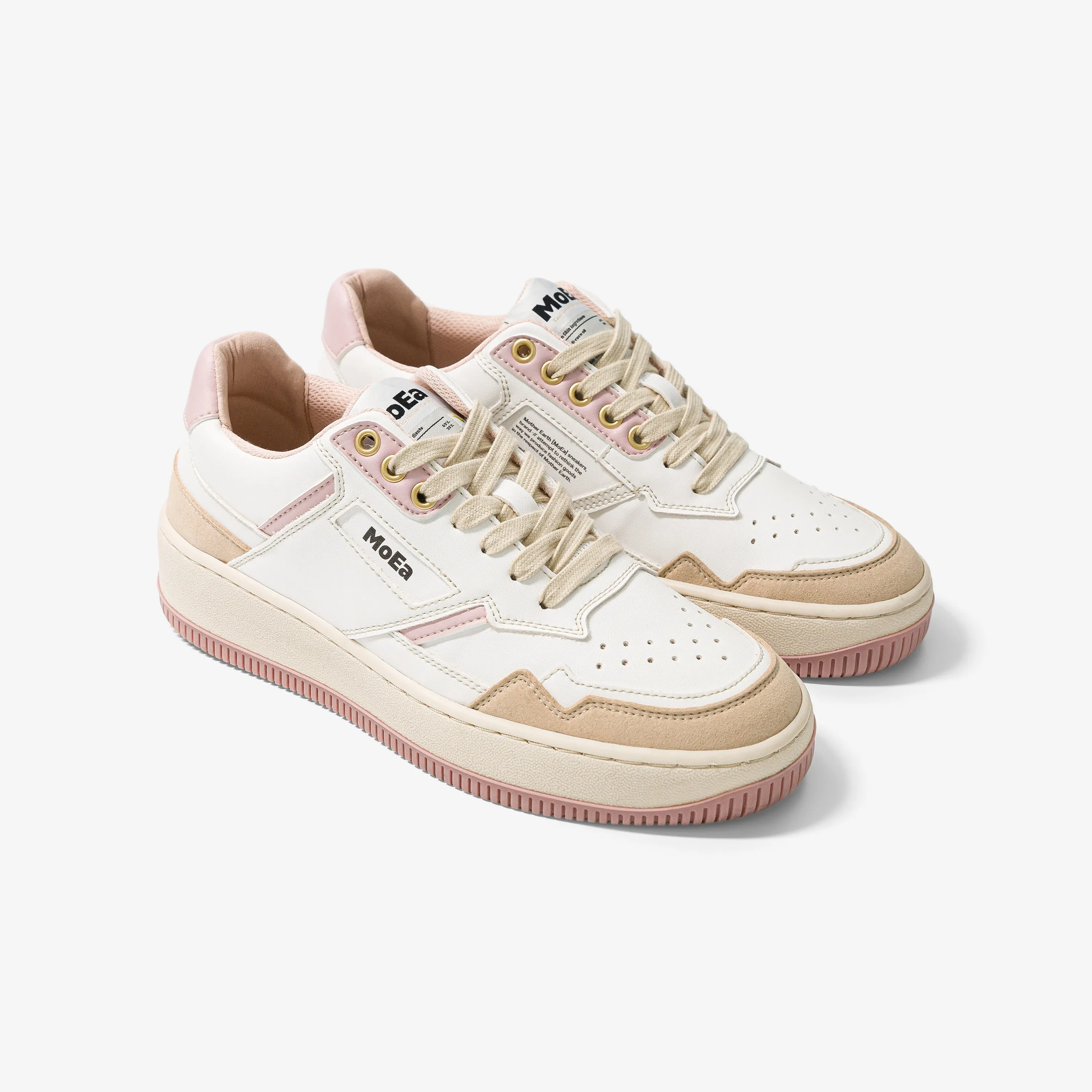 GEN1 - Corn White & Pink Suede