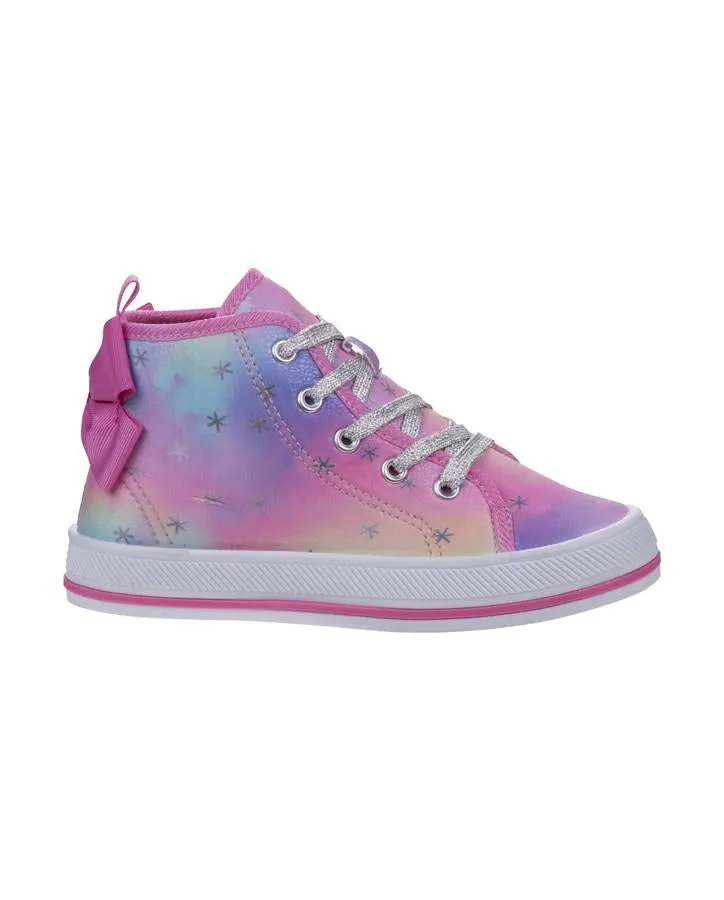 Girls Multi Color High Top Sneaker