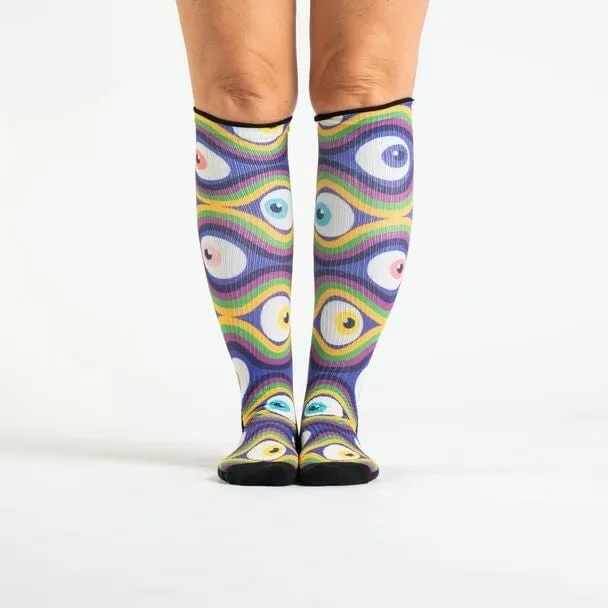 Groovy Eyes Diabetic Compression Socks