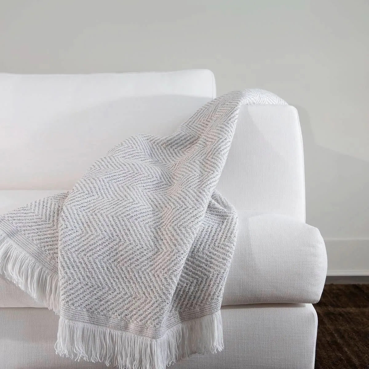 Herringbone Performance Throw