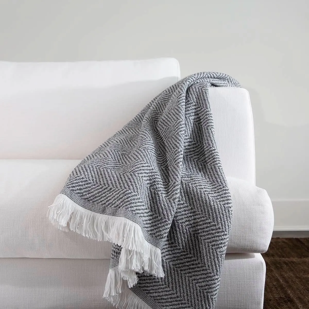 Herringbone Performance Throw