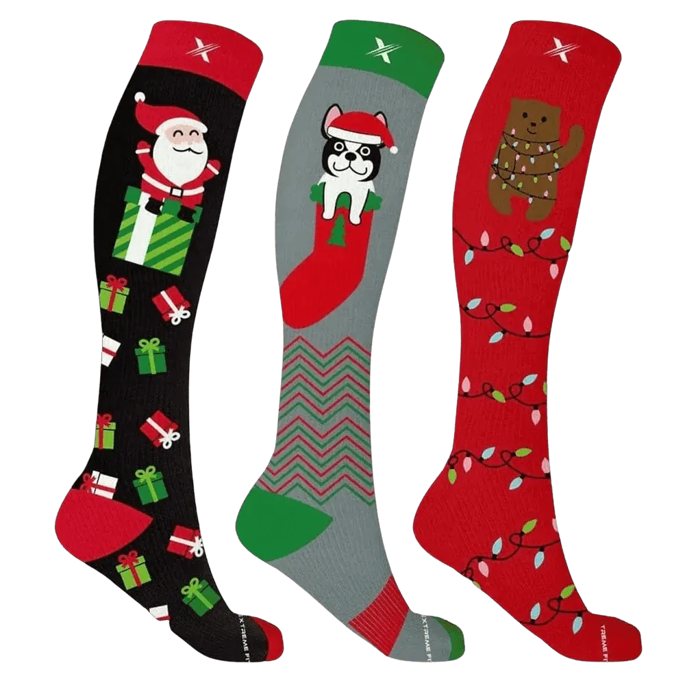 Holiday Necessities Socks (3-Pairs)