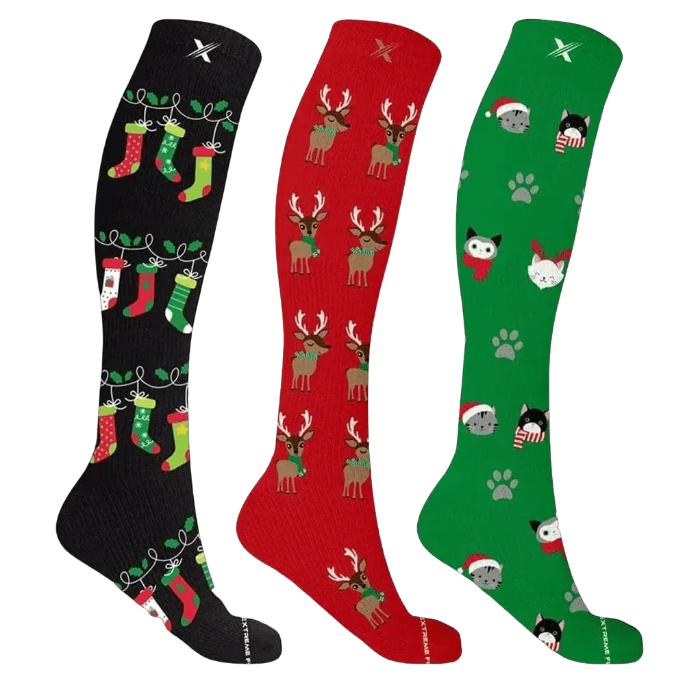 Holiday Necessities Socks (3-Pairs)