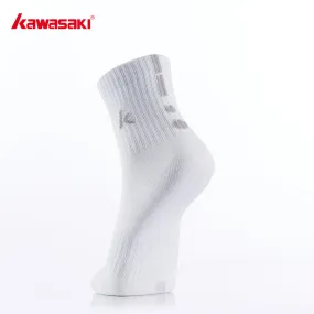 Kawasaki badminton socks KW-Q153 White or Black