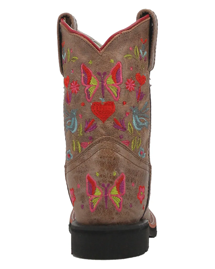 Kids' Fleur Western Boots