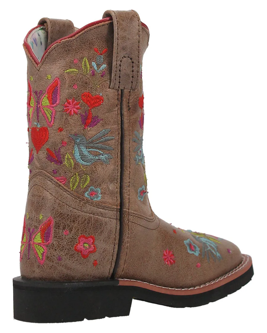 Kids' Fleur Western Boots