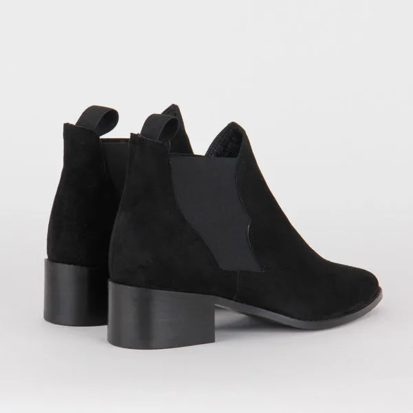 LAFF - black suede