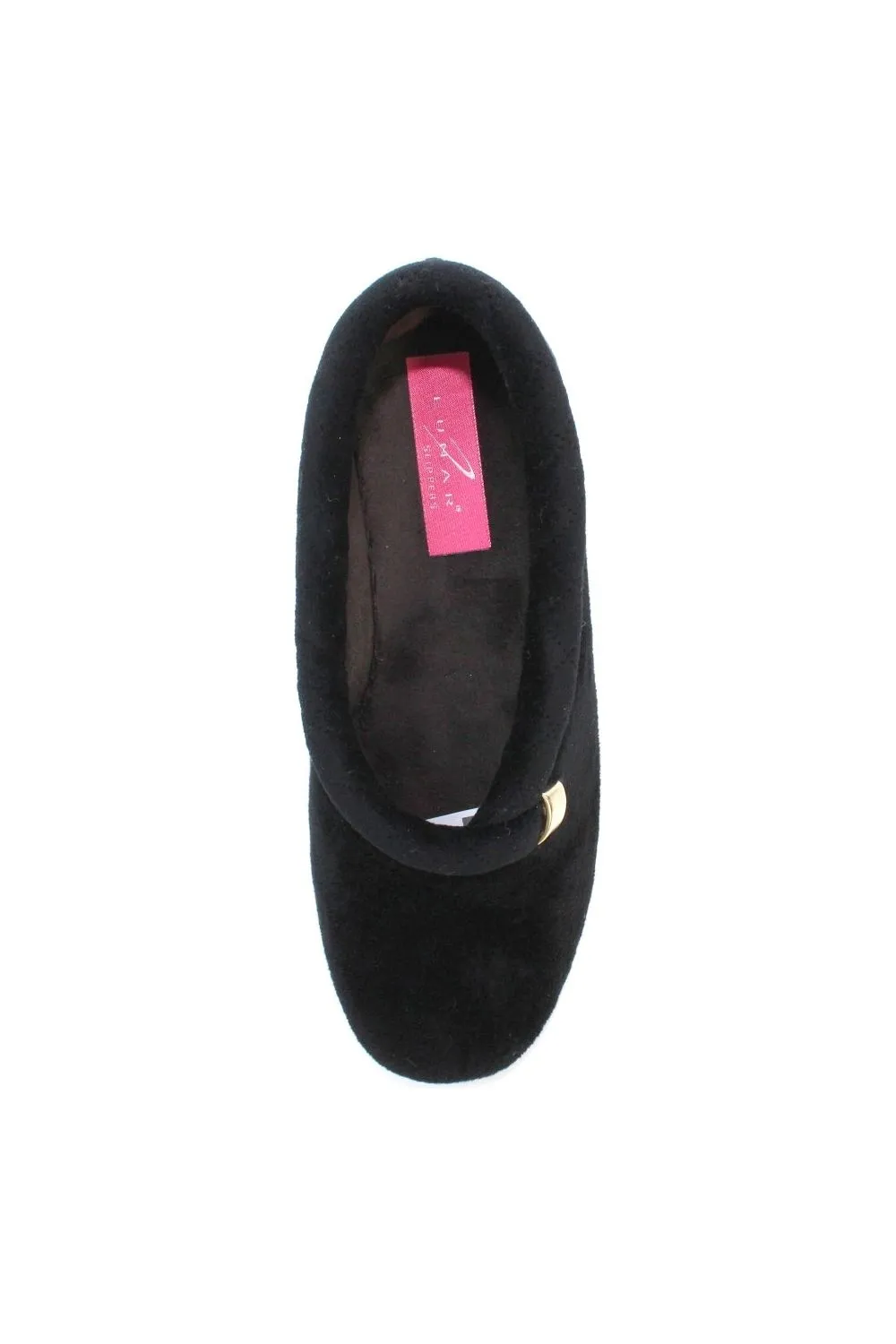 Lunar Womens Slippers KLA100 Bridie black