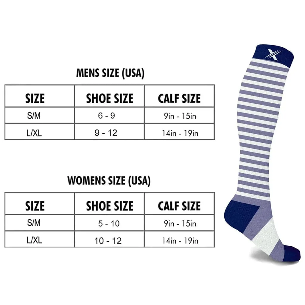 Medical Prints Compression Socks (6-Pairs)