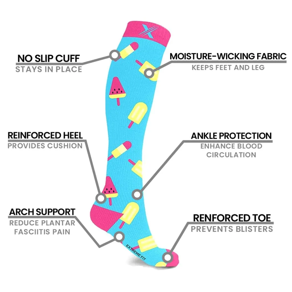 Munchies Compression Socks (3-Pairs)