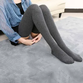 NEW Knee Socks Women Cotton Thigh High Over The Knee Stockings For Ladies Girls 2020 Warm 80cm Super Long Stocking Sexy Medias