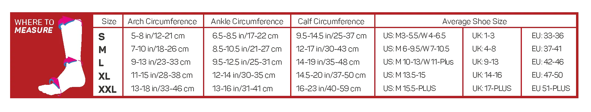 OS1ST FS6 Performance Foot and Calf Sleeve