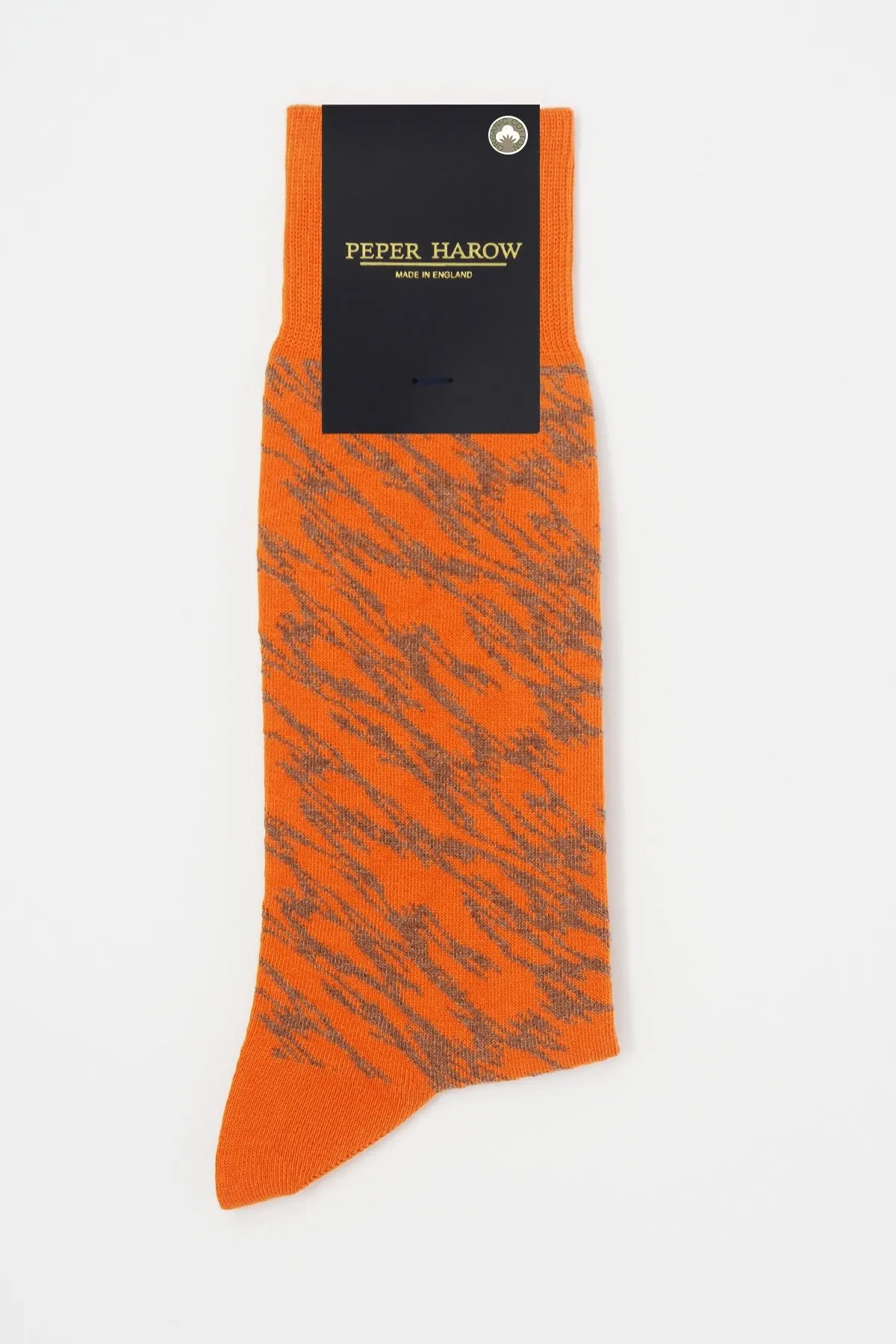 Pandemonium Organic Men's Socks - Orange