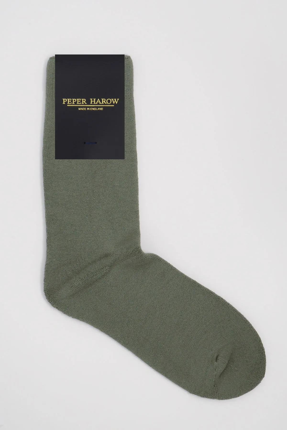 Plain Men's Bed Socks - Grey