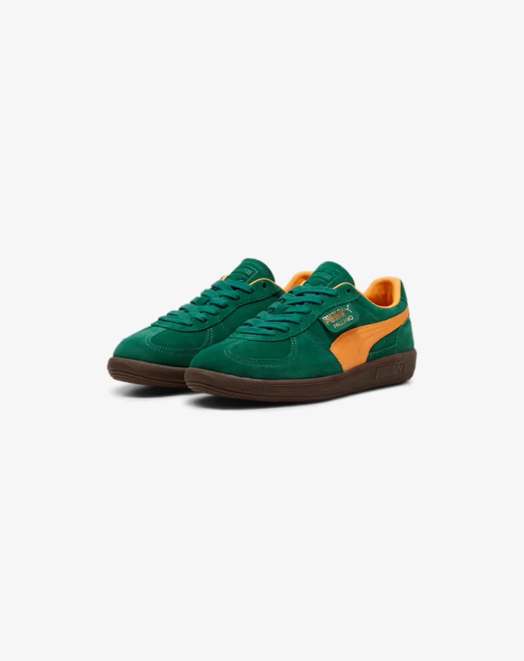 Puma Palermo 'Vine-Clementine- Mustard Green’ Sneakers