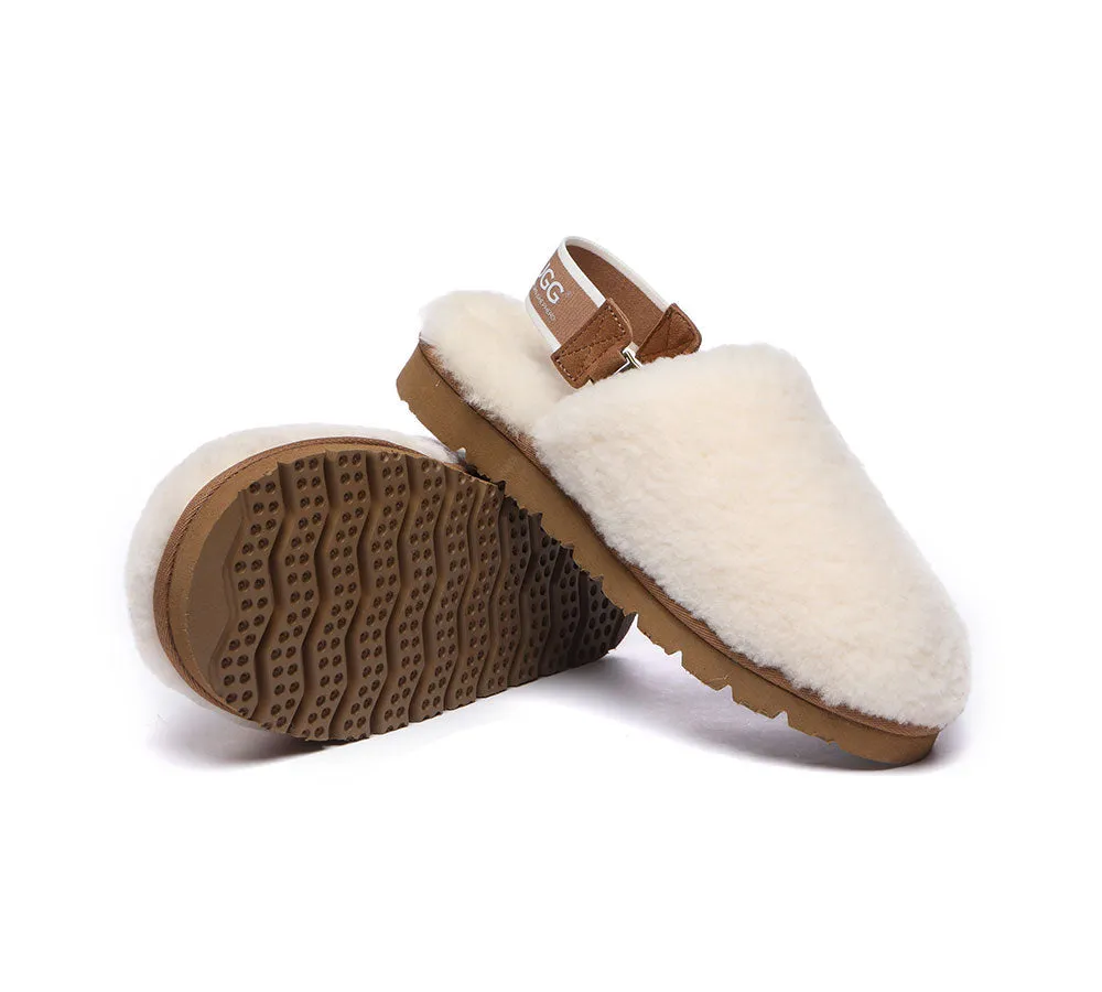 Removable Strap Slingback Ugg Slipper Women Kamari